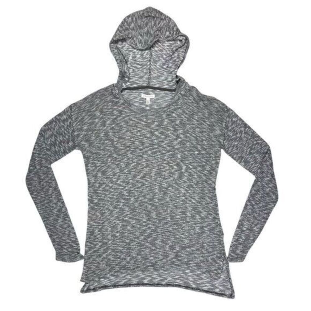 Aeropostale Hoodie Sweater Womens XL‎ Gray Lightweight Knit Casual Boho Pullover